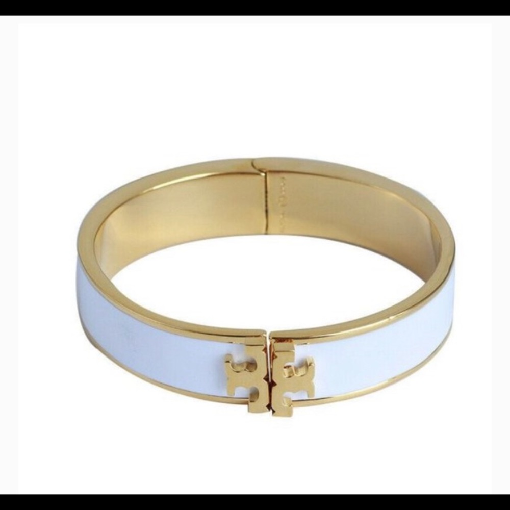 Kira Enamel Bangle Bracelet - Picture 3 of 10
